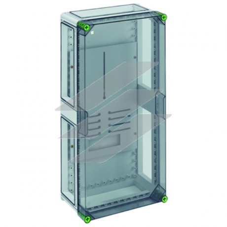 Корпус порожній GTZ 4-t, для лічильників, з хрестовиною та гвинтами для кріплення, полікарбонат, IP65, прозора кришка, Spelsberg